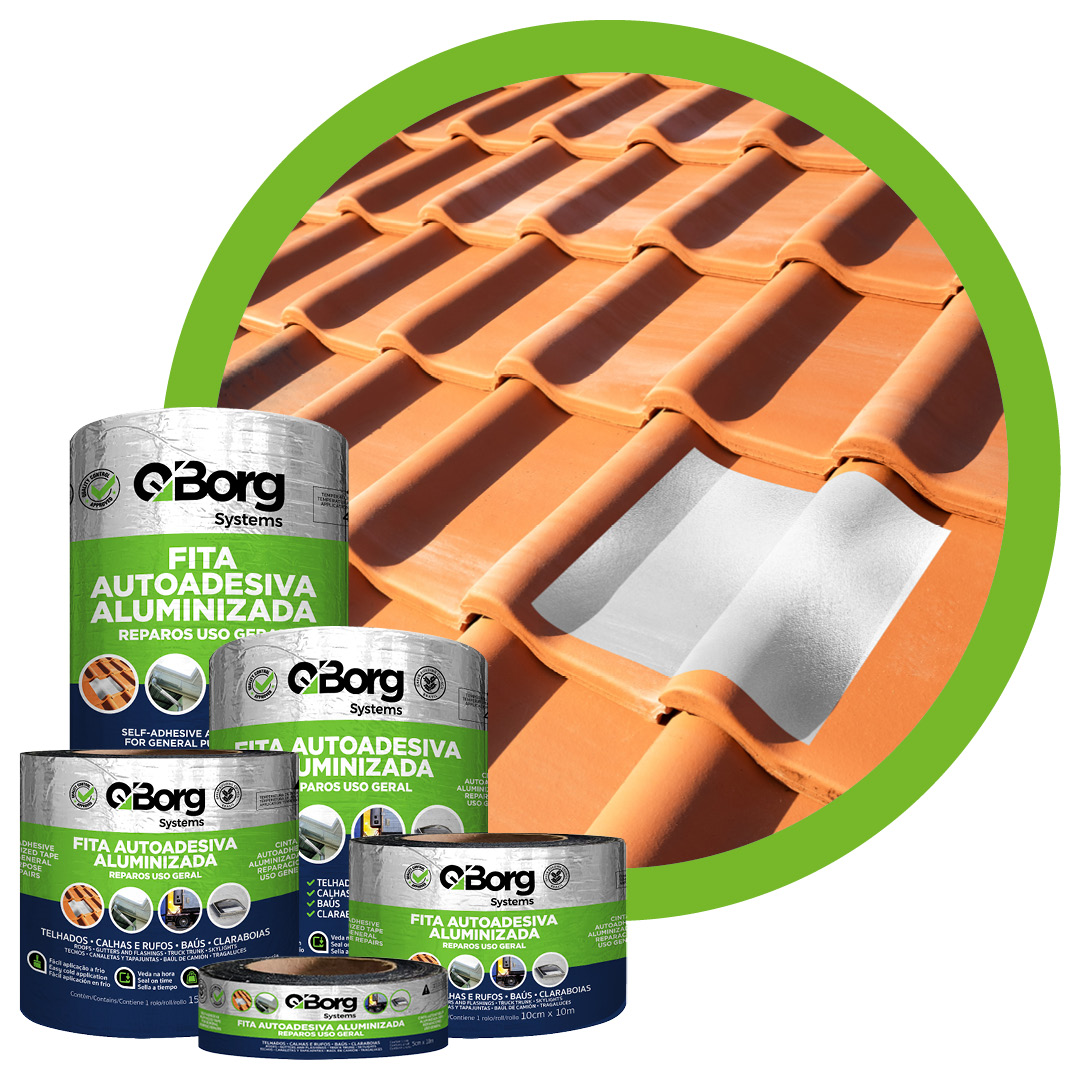 FITA AUTOADESIVA ALUMINIZADA REPAROS USO GERAL